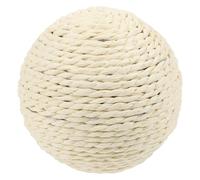 RUNROTOO Cat Balls for Indoor Cats, Extra Large Sisal Ball with Portable Design, Wear-resistant Teeth-chewing for Home or Pet Shop Use
