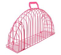 RUNROTOO Cat Bathing Cage and Prevent Cat Feeling Oppressed Stainless Steel for Grooming and Bathing Anti-scratch Design to Protect User and Washing