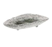 RUNROTOO Ceramic Butterfly and Bee Feeding Tray Large Capacity Outdoor Water Dish Feeder with Unique Delicate Design for Garden and Backyard Wildlife