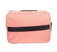 RUNROTOO Certificate Storage Case Multi Layer Waterproof Fireproof Lock | Aluminum Alloy and Cationic Fabric, Simple Stylish Design, Pink Finish, Office and Home Document Organisation