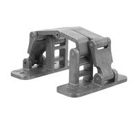 RUNROTOO Concealed Stainless Steel Hidden Cabinet Hinge with Multi Angle Accessibility and Effortless Installation, Suitable for Home and Modern Interior Fire Hydrant Cabinets, Hinge Load