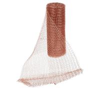 RUNROTOO Copper Wire Mesh Roll 1 Roll Copper Hole Filler for Garden Plants with Easy Installation, Sturdy Wire Mesh Cover for Weep Holes and Rodent Barrier in Garden