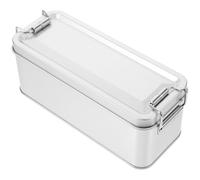 RUNROTOO Creative Small Cookie Box Made of Sturdy Iron with Lid, Practical and Not Easy to Wear, for Storage and Decoration in Kitchen Or Festival Settings