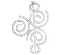 RUNROTOO Creative Viking Hair Stick Clip for Women Alloy Material with Silver Finish Functional Hair Pin and Clip in Messy Bun for Daily Life and Wedding Accessories