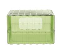 RUNROTOO Delicate Hamster Bathtub with Anti-skid Bottom Design and Highly Ps Material, Cookie Shaped Household Bath Container Suitable for Small Animals and Chinchillas