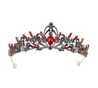 RUNROTOO Diamond Leaf Crown Hair Accessory Wedding Rhinestone Tiara Birthday Headpiece for Bride Sparkling Rhinestones for Wedding Ceremonies and Special Occasions