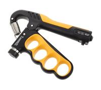 RUNROTOO Digital Finger Grip Strength Trainer for Muscle Workouts the Go Use, Featuring Sturdy Pp and Stainless Steel Construction, Enhancing Hand Strength and Muscle Development