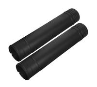RUNROTOO Dirt Bike Front Fork Damping Cover Plastic Protector Sleeve with Matte Finish for Motorcycle Suspension Protection
