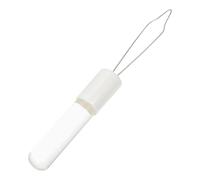 RUNROTOO Drypoint Etching Tools with Wire Ring Inspired Button Hook for Elderly Quick Self-Dressing Assistance Tool Acrylic and Steel Material for Seniors and Arthritis Patients for Large