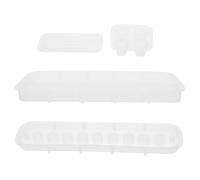 RUNROTOO Epoxy Resin Mold Phone Stand Pen Pencil Holder Silicone Space-saving Organizer White Multifunction for Classroom and Home DIY Decoration