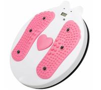 RUNROTOO Fitness Plate Waist Twisting Board with Calorie Burning Function and Exercise Counting Suitable for Household Use