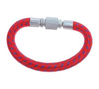 RUNROTOO Flexible Bike Pump Extension Hose with Standard Valve Head for Easy Connection, Sturdy Aluminium and Rubber Material, Suitable for Cycling, Football and Basketball Inflation
