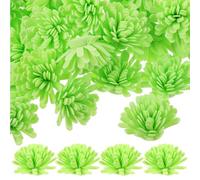 RUNROTOO Flower Essential Oil Diffusers Mini Flower Shape and Absorbs Essential Oil Passive Diffuser 100pcs with Pe Material for Home and Office Suitable for DIY Fragrance and Bathroom Use