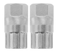 RUNROTOO Flywheel Removal Gear Tool Bicycle Flywheel Wrench 2pcs Lightweight Metal for Mountain and Road Bikes for Bike Repair and Maintenance