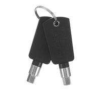 RUNROTOO Freezer Key Replacement: Heavy-Duty Metal Freezer Door Keys 6mm Pentagonal Head for Mini Fridges, Refrigerators and Beverage Coolers - Appliance Lock Accessories