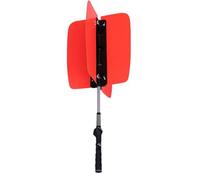 RUNROTOO Golf Swing Trainer Practice Tool Abs Material and Red Colour for Building Muscles and Complete Warm-up Exercise, Golf Swing Training Aid for Improved Performance Random Color