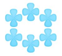RUNROTOO Guitar Pick Molds Easy Demoulding and Reusable Multi-purpose Silicone Mold Silicone Blue 6pcs for DIY Handmade Crafts for Guitar Pick Casting