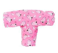 RUNROTOO Hamster Tunnel Hideout with 3-Way Passage Small Pets Hiding for Guinea Pigs and Squirrels, Cow Pattern Plastic Pet Cage Tunnel for Small Animal Play and Shelter