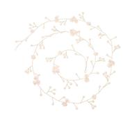RUNROTOO Handmade Flower Hair Chain for Women with Pearl Shell Design, Creative Headwrap in Golden Alloy, High Polished Finish, Elegant Style Suitable for Special Occasions and Informal
