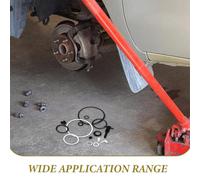 RUNROTOO Hydraulic Jack Repair Kit for 5 Ton Vertical Jack 32mm Pump Core Seal Dust Cover Return Valve Steel Ball Replacement Vehicle Repair Tools Set