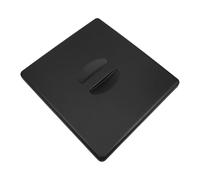RUNROTOO Ice Cream Machine Tank Lid Replacement, Black Plastic Cover for Soft Serve Maker and Gelato Machine, Enhanced Efficiency and Easy Maintenance, Suitable for Commercial Kitchen Use,