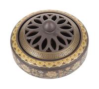 RUNROTOO Incense Burner Decorative Cone Incense Holder Enamel Painted Porcelain Vintage Style with Beautiful Appearance and Stylish Elegance for Relaxation and Creating A Mysterious