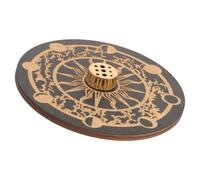 RUNROTOO Incense Synthetic Material, of with Use Multi-functional Made Elegant to Burner and Incense Stick Holder Easy Store Design, for Desktop Home Office and Outdoor Activities