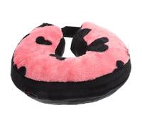 RUNROTOO Inflatable Cat Cone Collar for Surgical, Comfortable Neck Protection Collar with Soft Cloth and Pvc Material, Adjustable Neck Circumference for Cats and Pets, Freedom of Movement