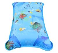 RUNROTOO Inflatable Cooling Sleep Pillow and Portable Pvc Design with Adjustable Hardness and Summer Use, Stylish Colourful Pattern Comfortable Pillow for Adults for Outdoor Travel