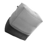 RUNROTOO Inflatable Travel Foot Rest with Flocking Material Comfortable Leg Pillow for Airplane Travel and Long Sitting Reduces Leg Swelling and Comfortable the Touch