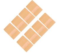 RUNROTOO Kraft Paper Bags Practical and Fashionable Design 50pcs with Window and Self-adhesive Seal, Portable Lightweight Storage Pouches for Party Supplies and Gift Wrapping