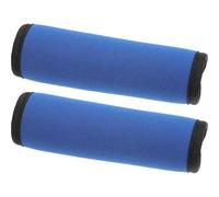 RUNROTOO Luggage Handle Wraps for Suitcases and Trolleys Soft Grip Covers Neoprene Blue 2pcs to Enhance Appearance and Easy Identification for Travel and Business Use