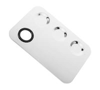 RUNROTOO Makeup Foundation Mixing Plate Stainless Steel for Professional Makeup Artists Featuring Versatile Design and Multiple Compartments