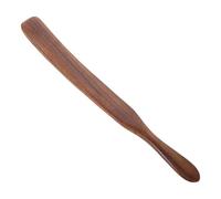 RUNROTOO Multifunction Kitchenware Porridge Spurtle Wooden Cooking Spatula Long Handled Spatula Made of Premium Wood Material Heat-Resistant and Safe for Dinner Table and Catering Use