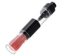 RUNROTOO Multifunctional and Press-type Refillable Makeup with Brush Loose Powder Bottle, Reusable Artificial Fiber Blush Brush for Quick Makeup Application and Travel On-the-go