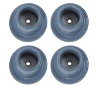 RUNROTOO Nonslip Shower Chair Leg Covers 4Pcs Rubber Pads with 28.6Mm Slanted Bottom for Disabled Bath Seats