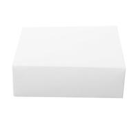 RUNROTOO Paper Box Convenient Carrying Packaging Box Elegant with Top and Bottom Cover Design White for On-the-go Gifting and Occasion