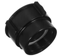 RUNROTOO Plastic Connector 2 Inch Fine Thread with Thickened Seal Rubber Ring to IBC Water Tank Adapter 75mm Coarse Thread Easy Hose Connection and Garden Irrigation Use