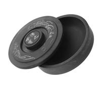 RUNROTOO Portable Calligraphy Inkstone Smooth Surface Prevent Dry Ink Slab Traditional Chinese Ink Dish for Beginners Travel Painting Practice
