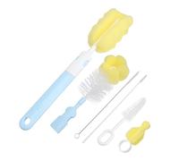 RUNROTOO Portable Milk Bottle Draining Rack with Multi-function Storage, Made of Sturdy Pp and Sponge Materials, Compact Design Suitable for Travel and Home Use