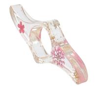 RUNROTOO Portable Plastic Reading Holder Book Page Holder for Reading with One Hand Keep Pages Open Easily Suitable While Standing