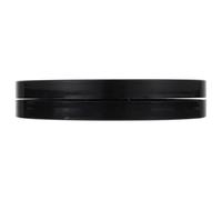 RUNROTOO Pottery Rotary Plate Clay Turntable 7.07x7.07x1.30inch Black Plastic Turntable Bearing Rotating Bearing Flexible Rotation Sturdy for Model-Making and Floral Arranging