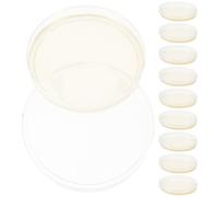 RUNROTOO Prepoured Petri Dishes for Laboratory Use 10pcs Agar Plates Agar Material, Fresh Plates Promote Faster Growth, and Professional and Practical Design Scientific Research