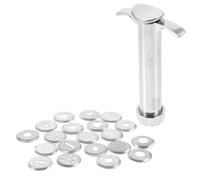 RUNROTOO Professional Multi-use Clay Squeezer Clay Mud Extruder Made of Stainless Steel Easy to Operate User-Friendly for Pottery Journey Artworks