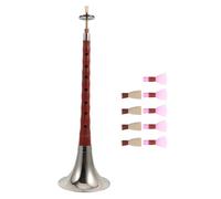 RUNROTOO Professional Suona Wind Instrument for Beginners, Metal Material with Rust Prevention Feature, Easy to Operate Folk Musical Instrument Suitable for Students and Practice Random Random Color