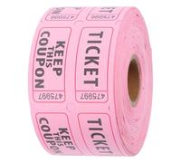 RUNROTOO Raffle Tickets Paper Tickets for Lotteries and Sweepstakes with Unique Design to Social Interaction, for Trade Shows and Charity Events