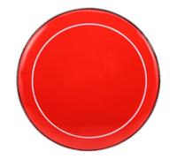 RUNROTOO Red Double Layer Drum Head 14", Professional Drum Heads Replacement, Round Skin Cover for Studio Percussion Musical Accessories