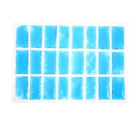 RUNROTOO Refreezable Gel Ice Pack for Lunch Bag - Portable Cooling Packs for Refrigerator, Picnic, Injury Relief - Reusable and Compact 14.76x10.43x0.12in