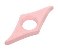 RUNROTOO Resin Thumb Ring Page Holder in Pink, Universal Size Decorative Bookmark to Keep Book Open, Portable Reading Aid for Book Lovers and Students