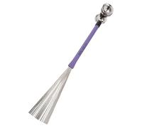 RUNROTOO Retractable Jazz Drum Brushes: Metal Drumstick Brushes Portable Percussion Drum Accessories For Cajon Jazz Acoustic Drummer Playing Music Lover